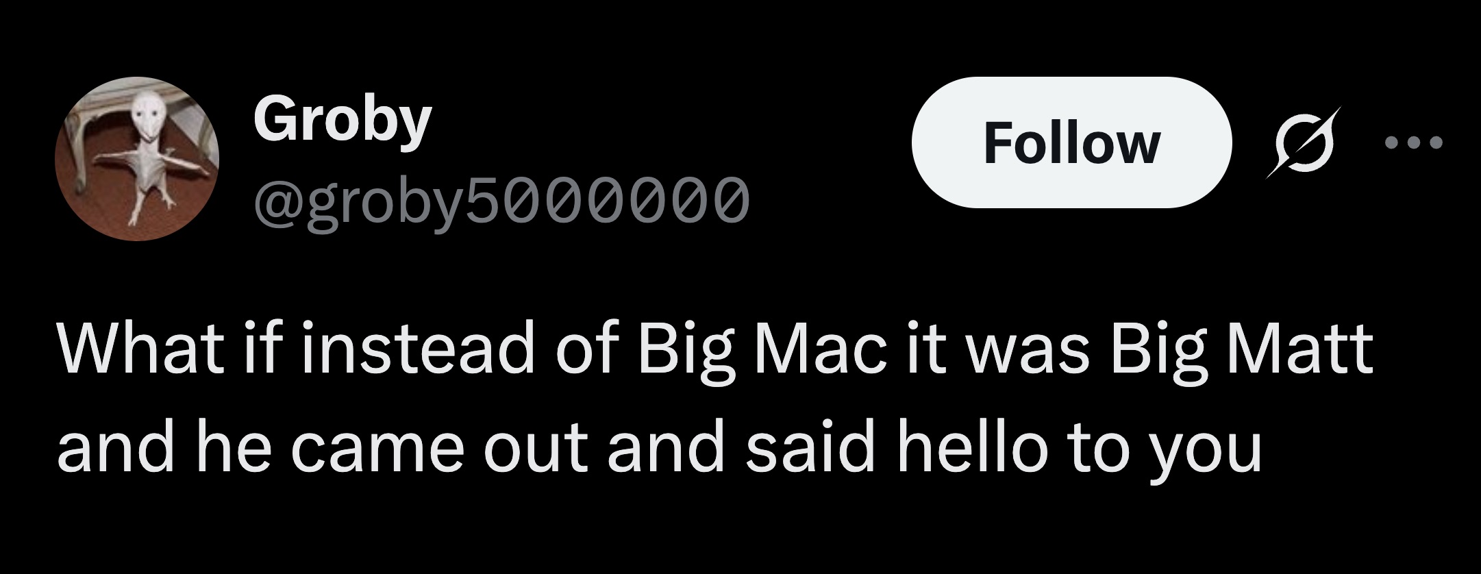 An awesome new menu item